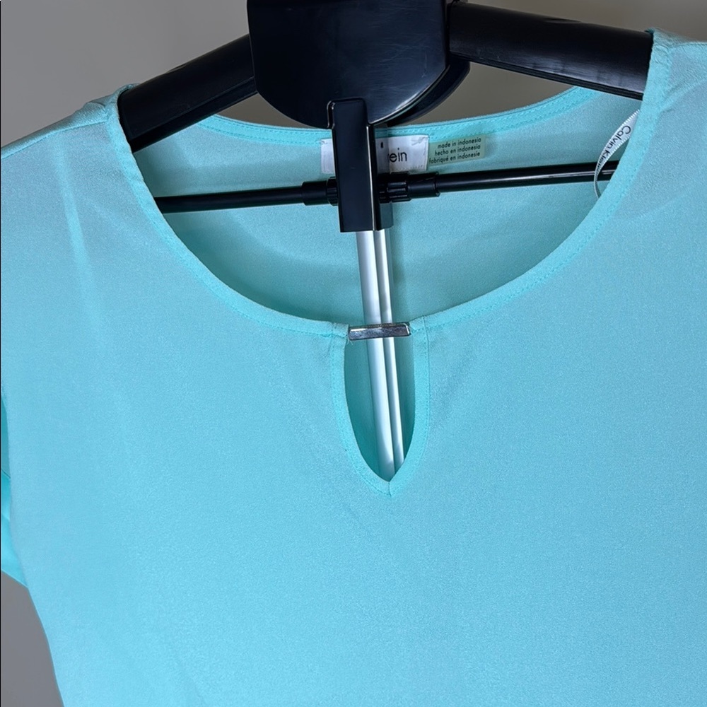 Aqua Calvin Klein Women's Top - Picture 2 of 8